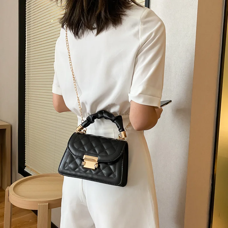2024 Trendy Women s Crossbody Bag Korean Style Lake Fashion Chain Shoulder Bag for Internet Celebrity
