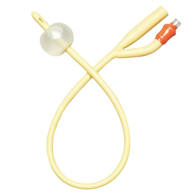 
 Высококачественный латексный катетер foley, одноразовый латексный катетер foley, двусторонний латексный катетер foley  