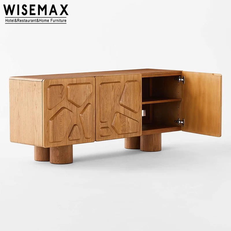 WISEMAX мебель роскошный деревянный кухонный шкаф для дома и спальни шкафы из массива дерева хранения с ящиками отеля