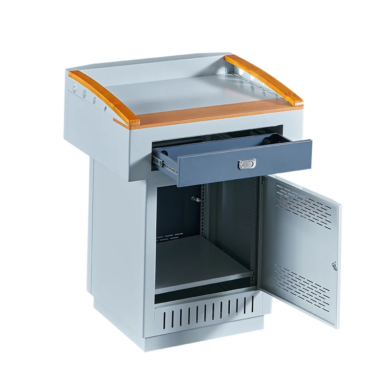 Promotion Price Classroom Lectern Podium Lectern Electronic Suppliers Digital Classroom Podium