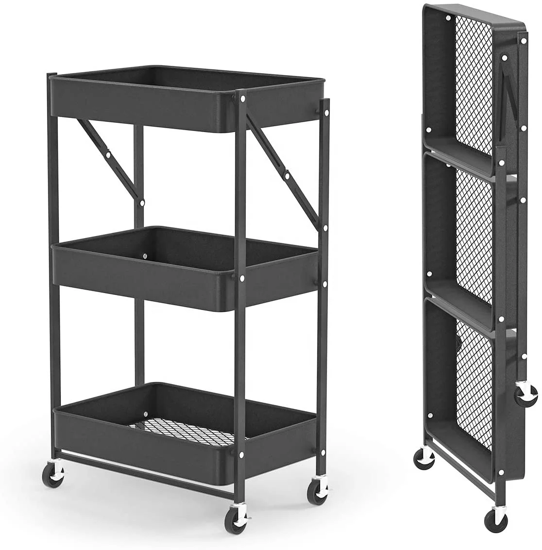 5 этажная metal wire mesh for прокатного storage kitchen trolley kitchen and bathroom
