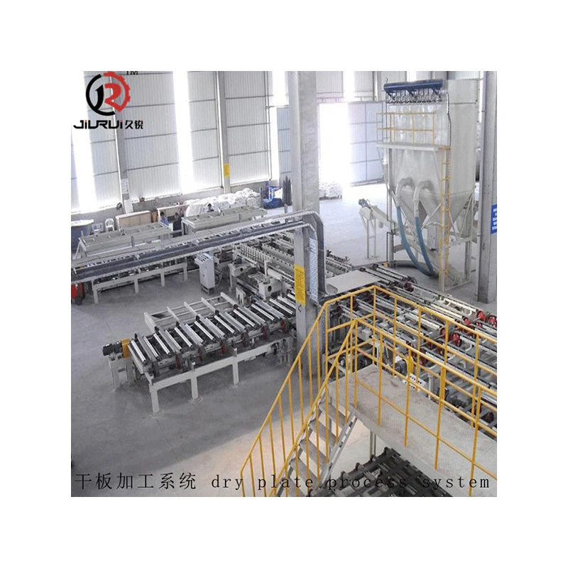High-output paper faced Fully Automatic Plasterboard Building Materials Manufacturing Machine Production Line