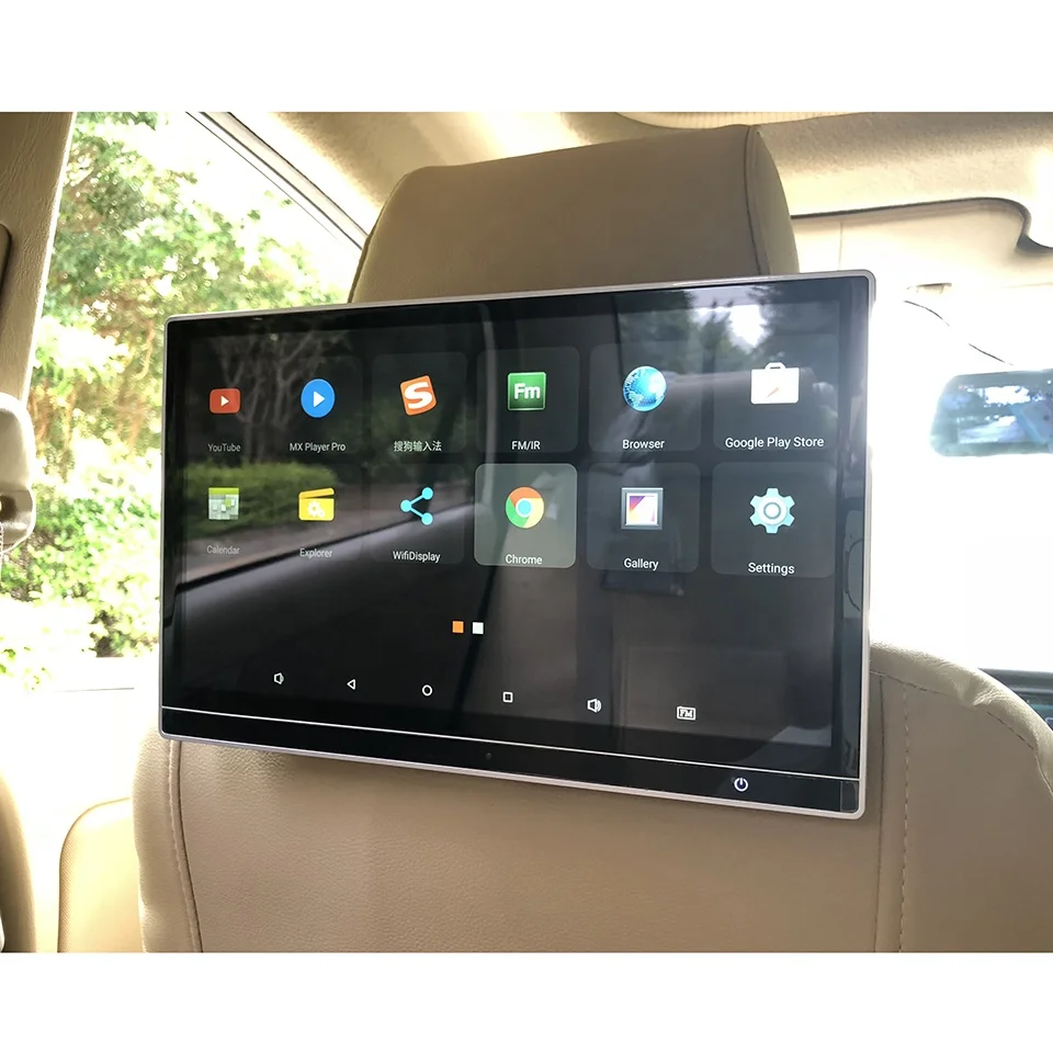 Car Televisions Touch Screen Monitor For Jeep Grand Cherokee Wrangler Renegade Compass Patriot Rear Seats Headrest Video Player