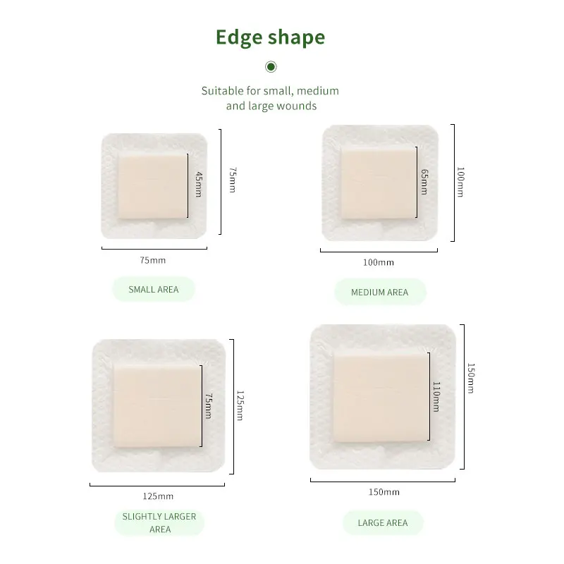 Hydrogel Adhesive Wound Dressing Disposable Heal Foam Dressing