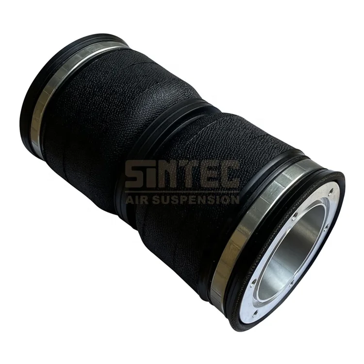 2S100P01 Universal Double Convoluted Rubber Air Spring Bag Bellow Lift Ride Suspension Shock Kit Price For Car