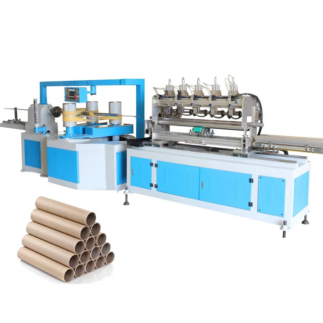 
CFJG 20 NC Multi blades Spiral Paper Core Tube Making Machine Video Technical Support  (1886855195)