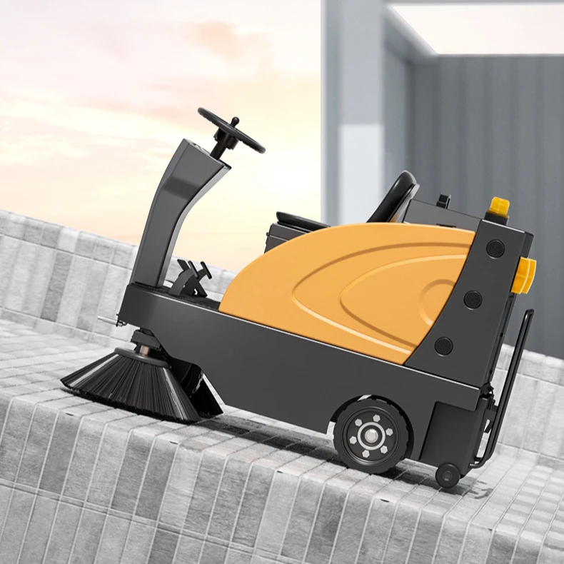 Automatic Vacuum Road Sweeper Electric Road Sweeper Road Cleaning Machine Sweeper Machine Brush Cleaning Equipment