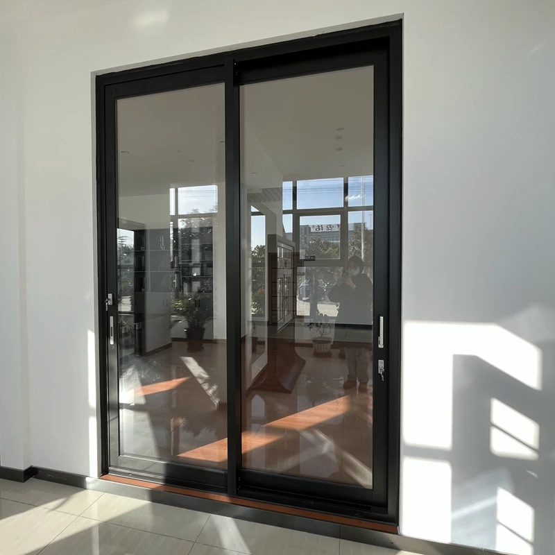 Chinese manufacturer customized profile aluminum sliding door aluminum patio door