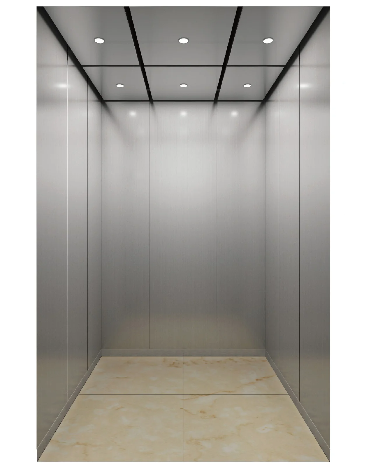 Stainless Steel Passenger Lift Villa Elevator