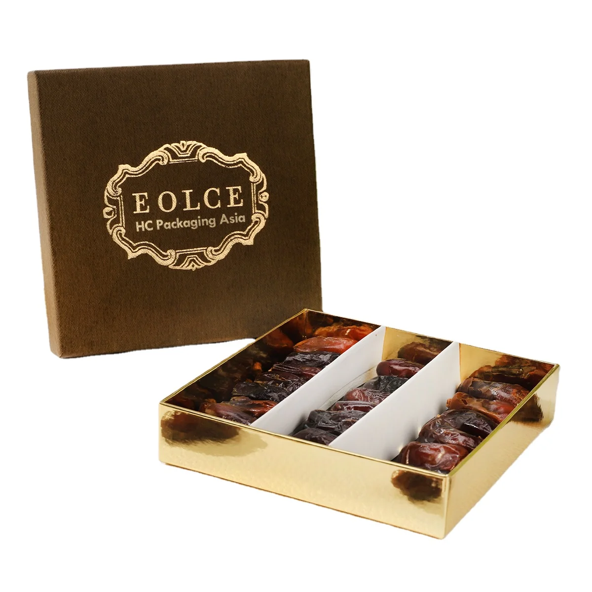 craft paper slim chocolate box arabic chocolate date palm boxes new trend for valentine/ Noel Day/ Gift For Friend