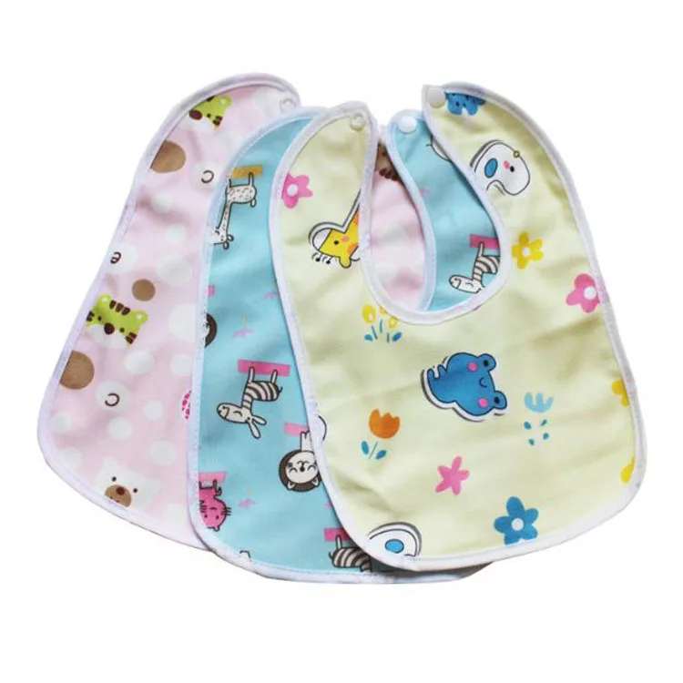 Large quantity high quality waterproof cheap baby bandana bibs
