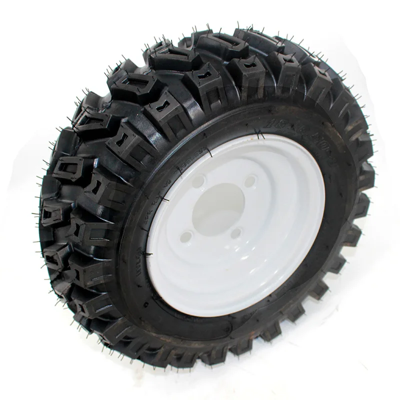ATV  tubeless wheels 16x6.50-8 vacuum Tyre With 8 inch iron hub for snowplow Lawn Mower Farm Vehicle Tool Car Tire Parts