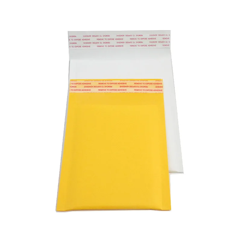 
Cheap Price Customized Poly Mailers Printed Packaging Yellow Pink Kraft Mailing Bag 