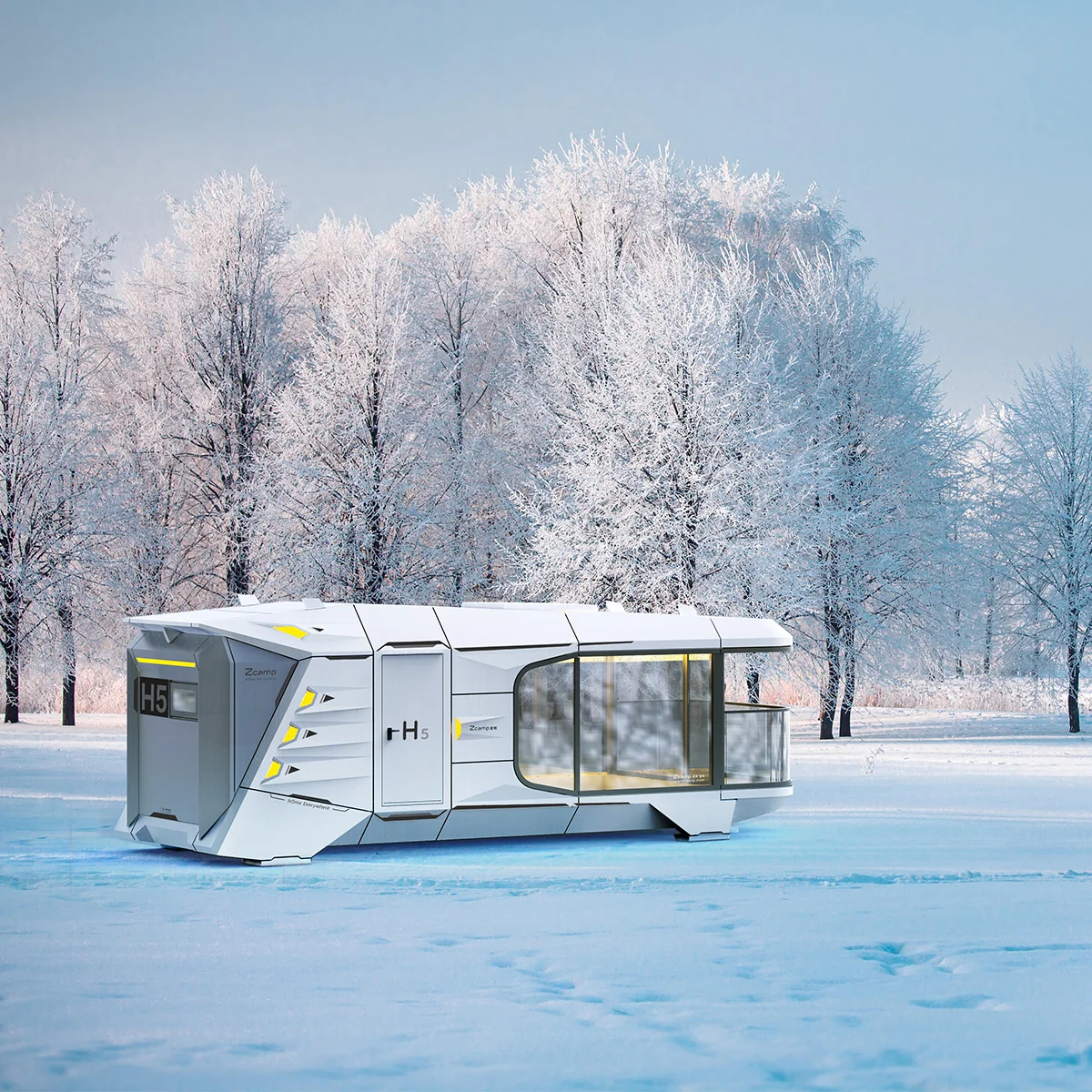 Zcamp X7 Outdoor Prefab Container Modular House Luxury Prefab Home Tourism Capsule Prefab House smart mobile capsule