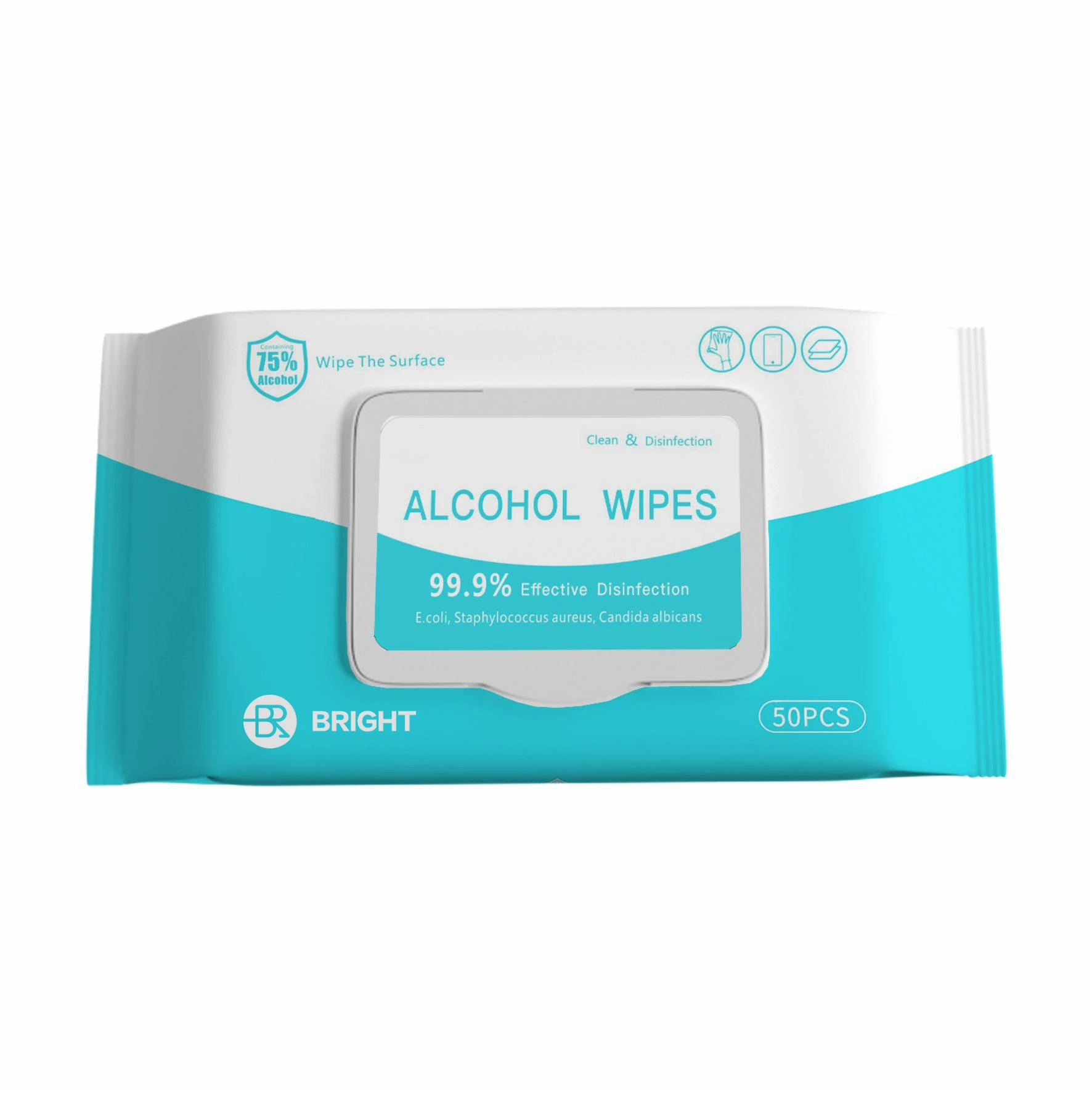 BR New disinfection cleaning wipes 75% alcohol disinfection wet wipes medical disinfection wipes aseptic