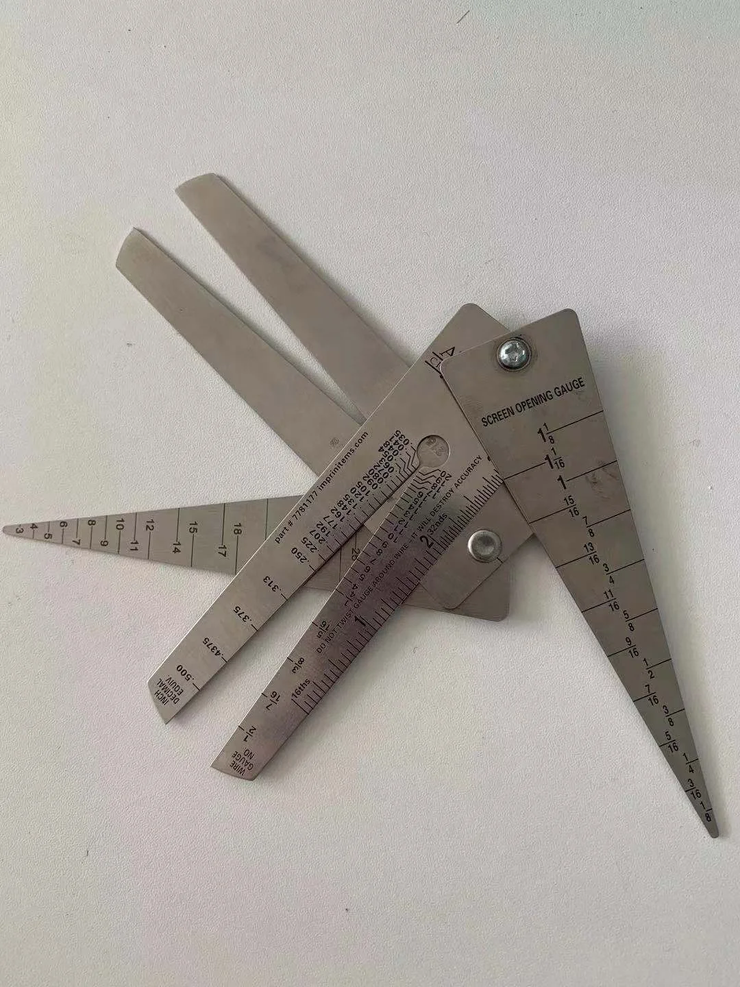 Screen Opening Gauge Set