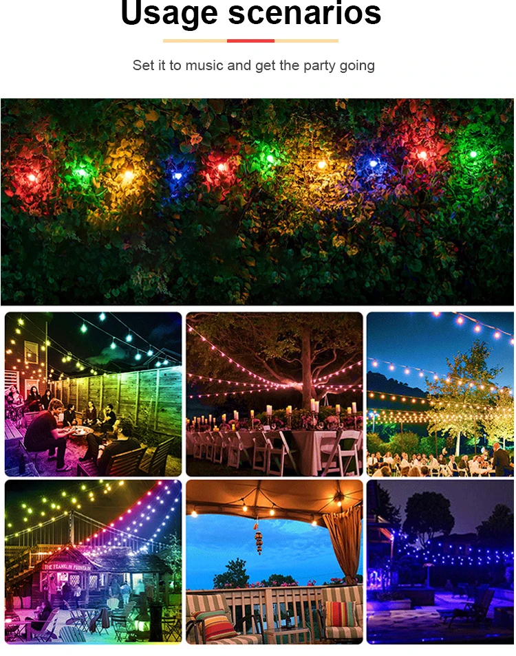 Waterproof 360 Degree Emitting 50mm Diameter Round Dc24v Dmx Pixel Led String Lights 20pcs/string led ball dmx light 
