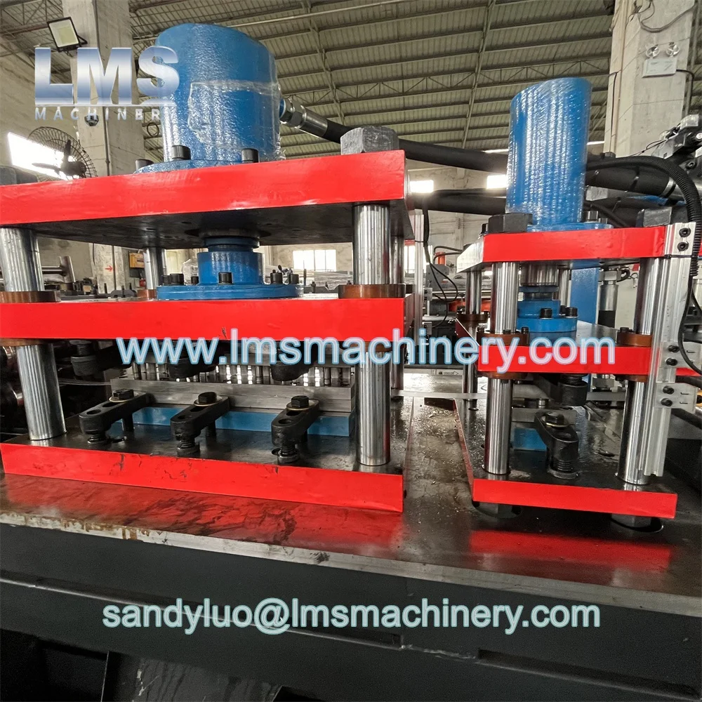 Electric Cabinet MCB DIN Mounted Rail Roll Forming Machine Full Auto Production Line