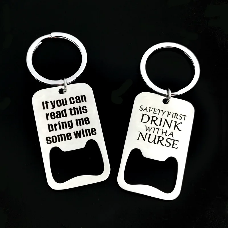 
Elegant Bridal Shower Wedding Favor Custom Logo Beer Bottle Opener 