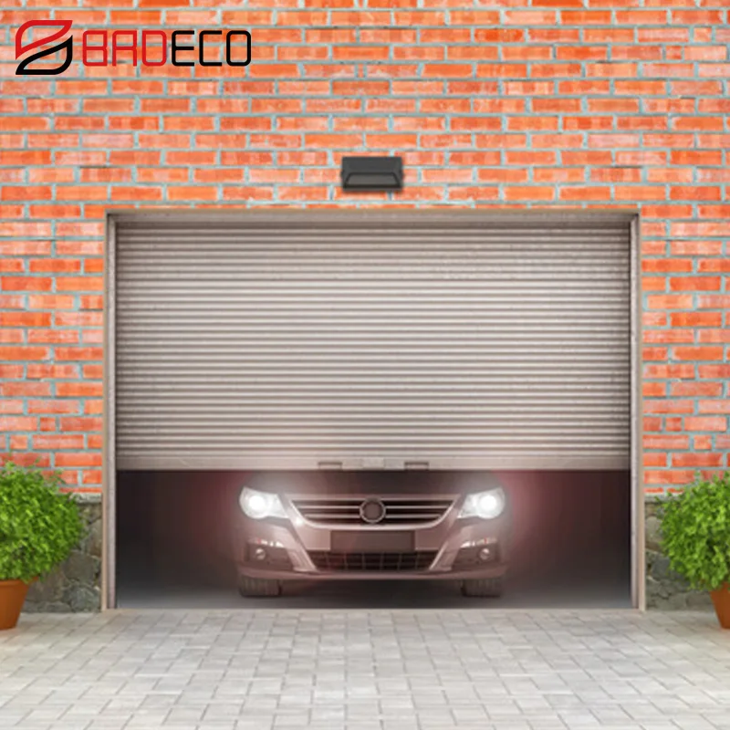 Wholesale Electric Galvanized Steel Metal Rolling Up Roller Shutter Garage Door commercial roller shutter door