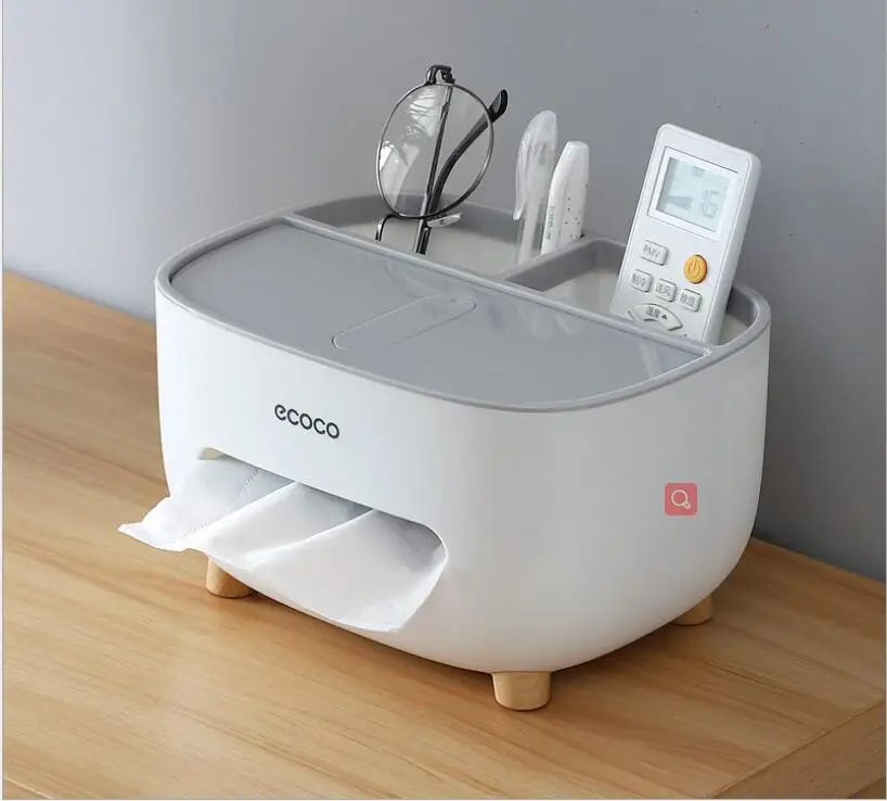 Remote control pumping box home living room dining room coffee table multifunctional storage tissue box