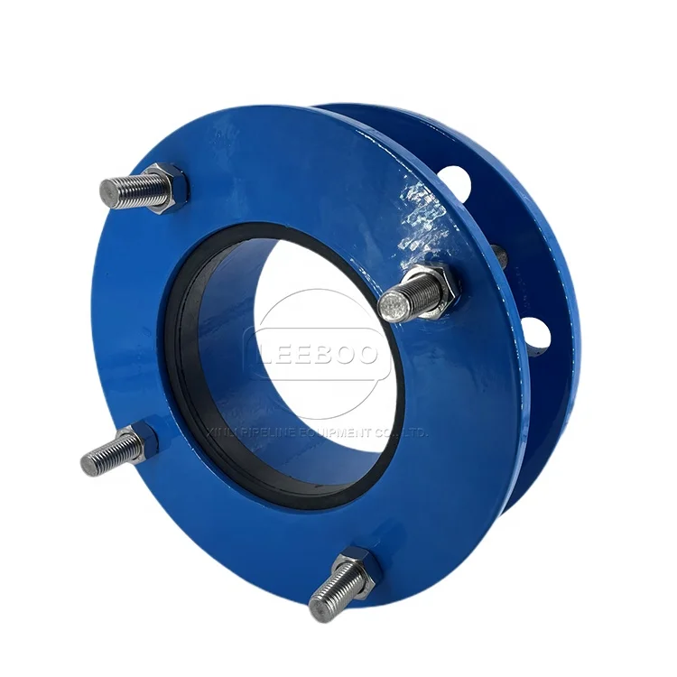 VSSJA(AF) Field adaptable flange loose compensation coupling HDPE PVC pipes flange expansion sleeve dismantling joints