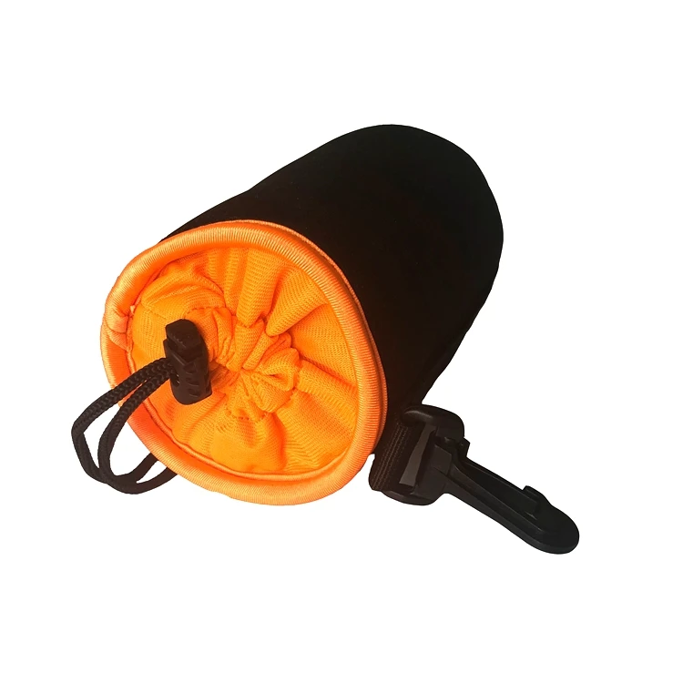 high quality waterproof Neoprene different 4 size camera lens bag soft black travel  lens pouch bag for camera lens protection