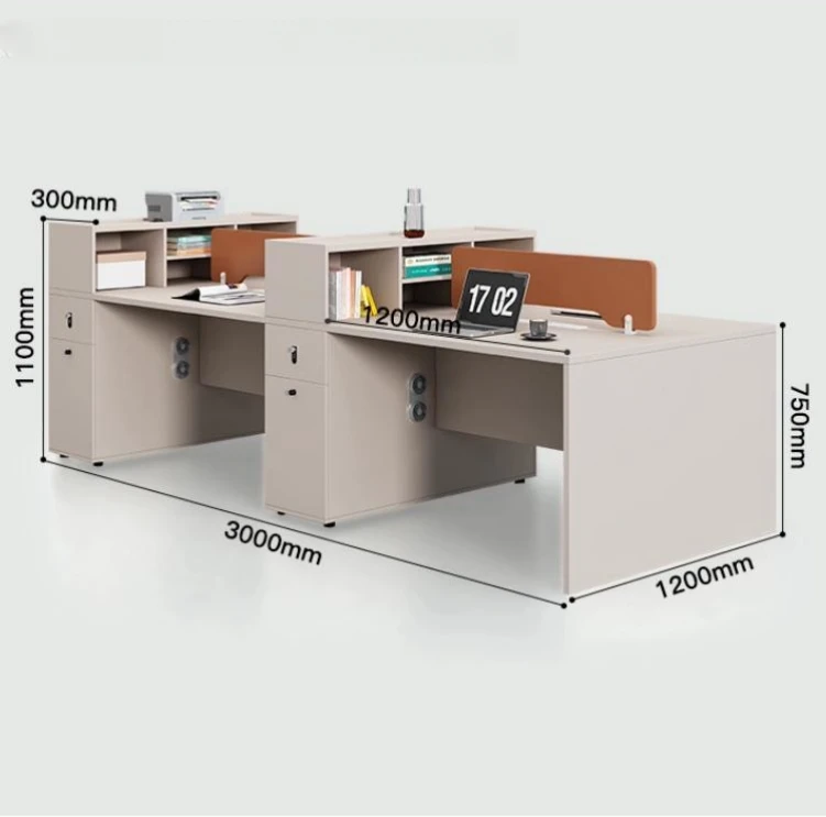 Wholesale 6 Person Workstations Office Cubicle Workstations Co Working Space Furniture Partner Desk