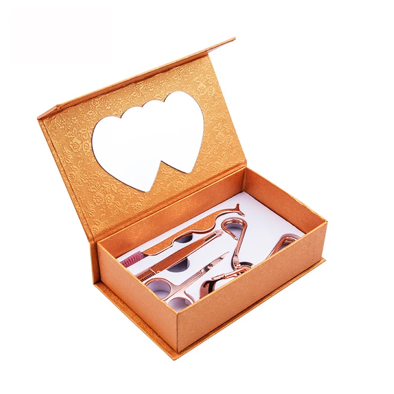 
Worldebauty tweezer applicator curler eyebrow tweezer eyelash tool kit 