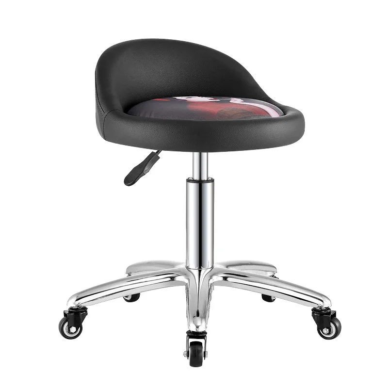 synthetic leather air pump waiting roate height adjustable hairdresser stylist salon chair barber salon bar stool