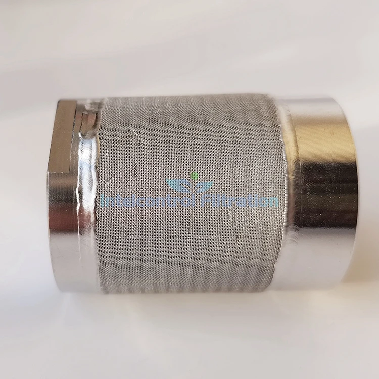 Замена Pall PSC1210SDOE 316l металлическая проволочная сетка Спеченный фильтр из нержавеющей стали трубчатый элемент картриджа для фильтрации жидкостей