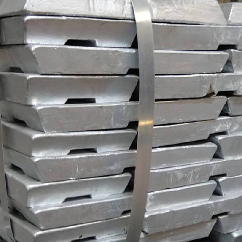 China manufacturer zinc alloy zamak 3 ingots for making zinc alloy die casting