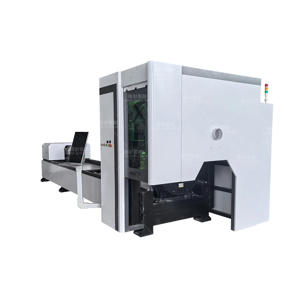 laser cutting machine channel steel pipe metal cutt stainless steel tube high precision machine