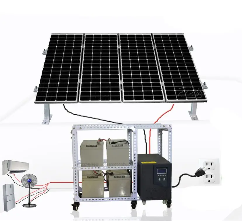 Chinese Supplier  off Grid 24kWh 30kwh 50kwh 80kwh 100kwh Package Complete Solar System