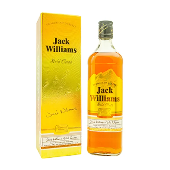 Wholesale whiskey liquor 700ml 750ml glass bottle whisky manufacture distillery makers mark whisky