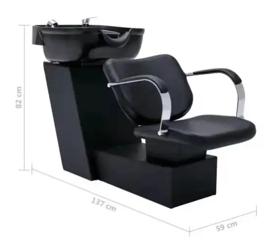 Hair Salon Furniture Back Washing Unit Basin Beauty Shampoo Chair