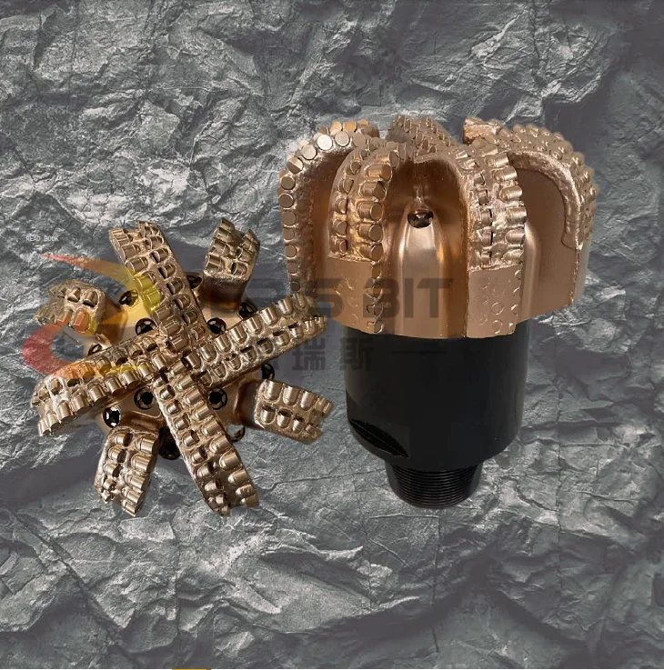 14 3/4 Inch High Resistance PDC Bit New Diamond Oil Drilling Tools with 8 Blades Geothermal & Deepwell Drill Bit for Oilfield