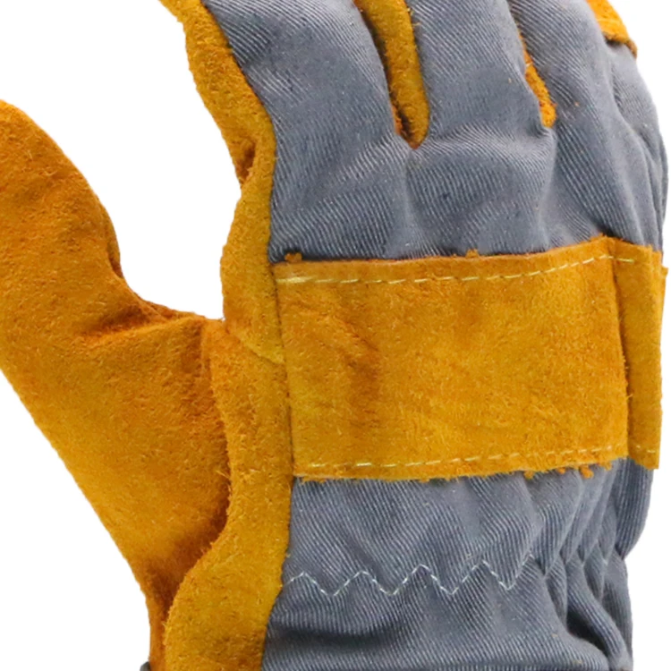 Высококачественные защитные перчатки guantes cuero прочные импортеры кожаных перчаток для мужчин