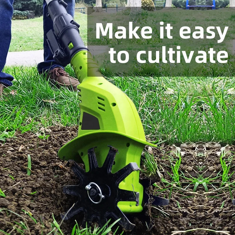 Garden Mini Agriculture Power Weeder Tiller Cultivator Rotary