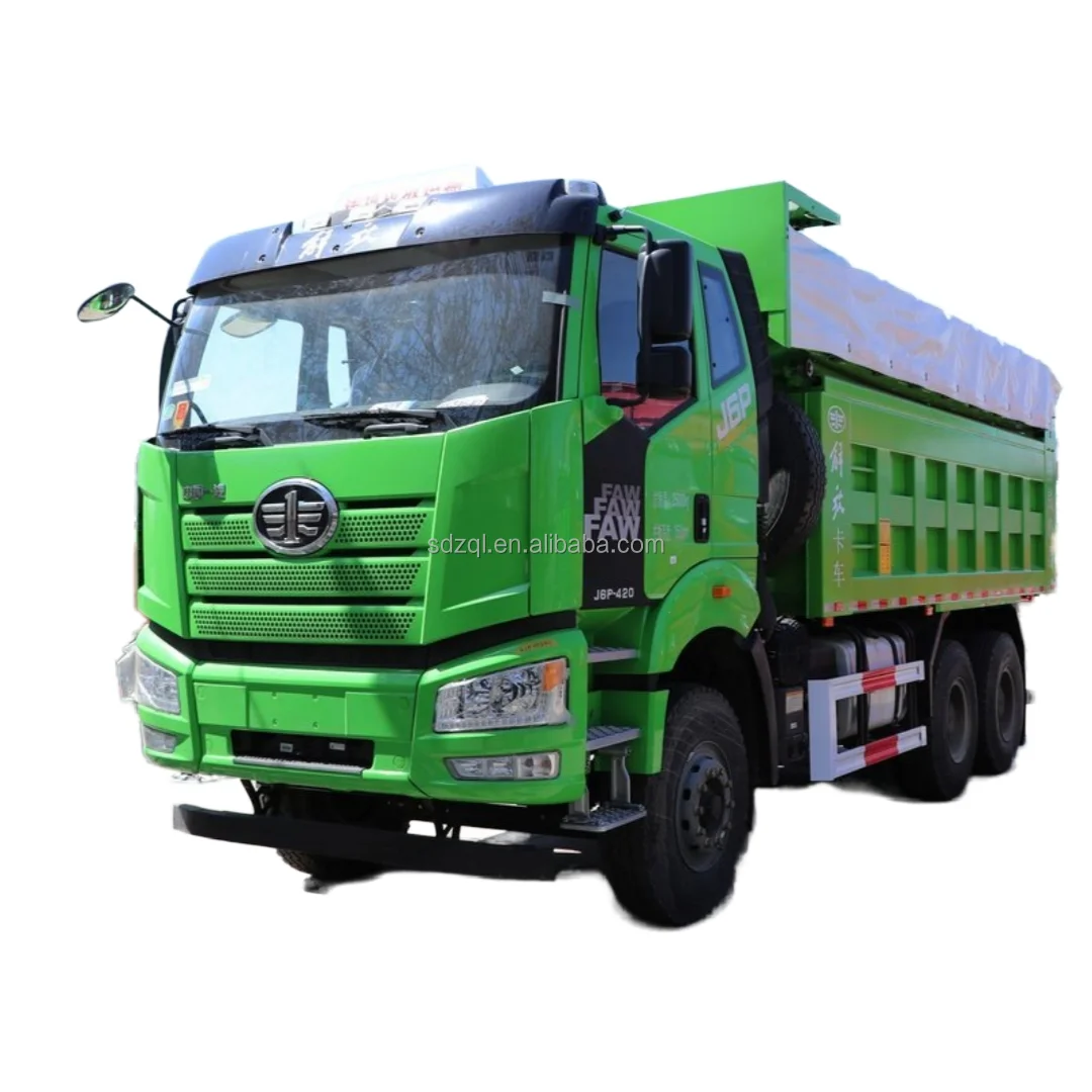 420HP 10 Wheels LHD FAW JH6 80 Tons Load Heavy Duty 6x4 Howo Mining Dump Trucks for Sale