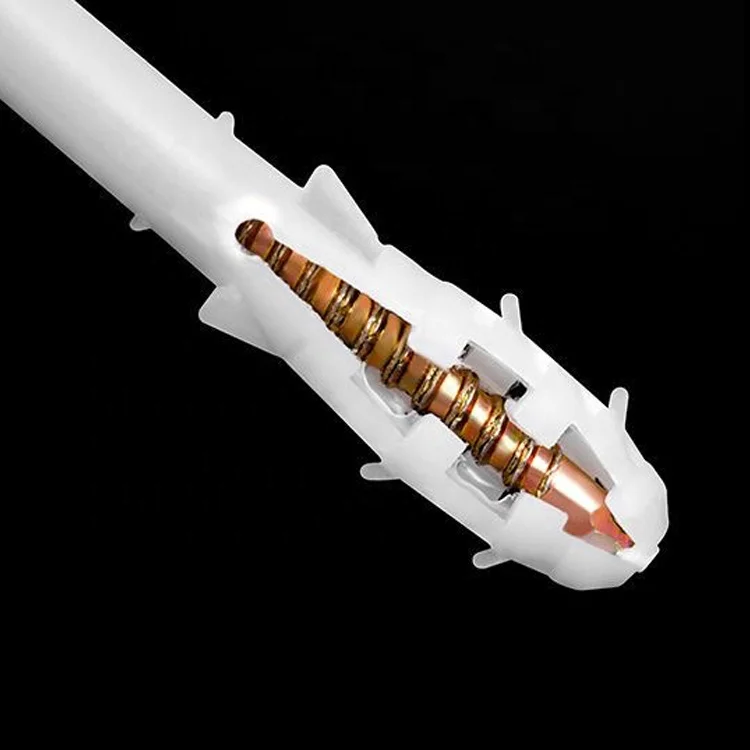 Custom Carbon Steel Screws Plastic Nylon Wall Plug Anchor Drywall Insulation Dowel Board Nails Insulation Fixing Nail Anchors