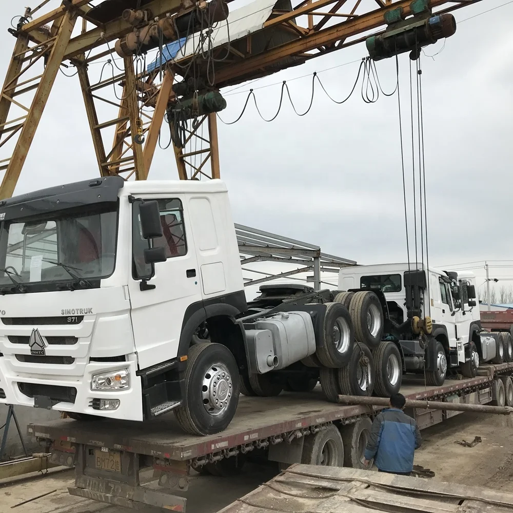 Sinotruck 6x4 Howo б/у трактор грузовик 336 371 420 Hp прицеп головка Низкая