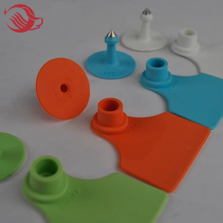 Custom Printing Multicolor Animal Ear Tags Pig Ear Tags for pig cattle cow sheep and goats