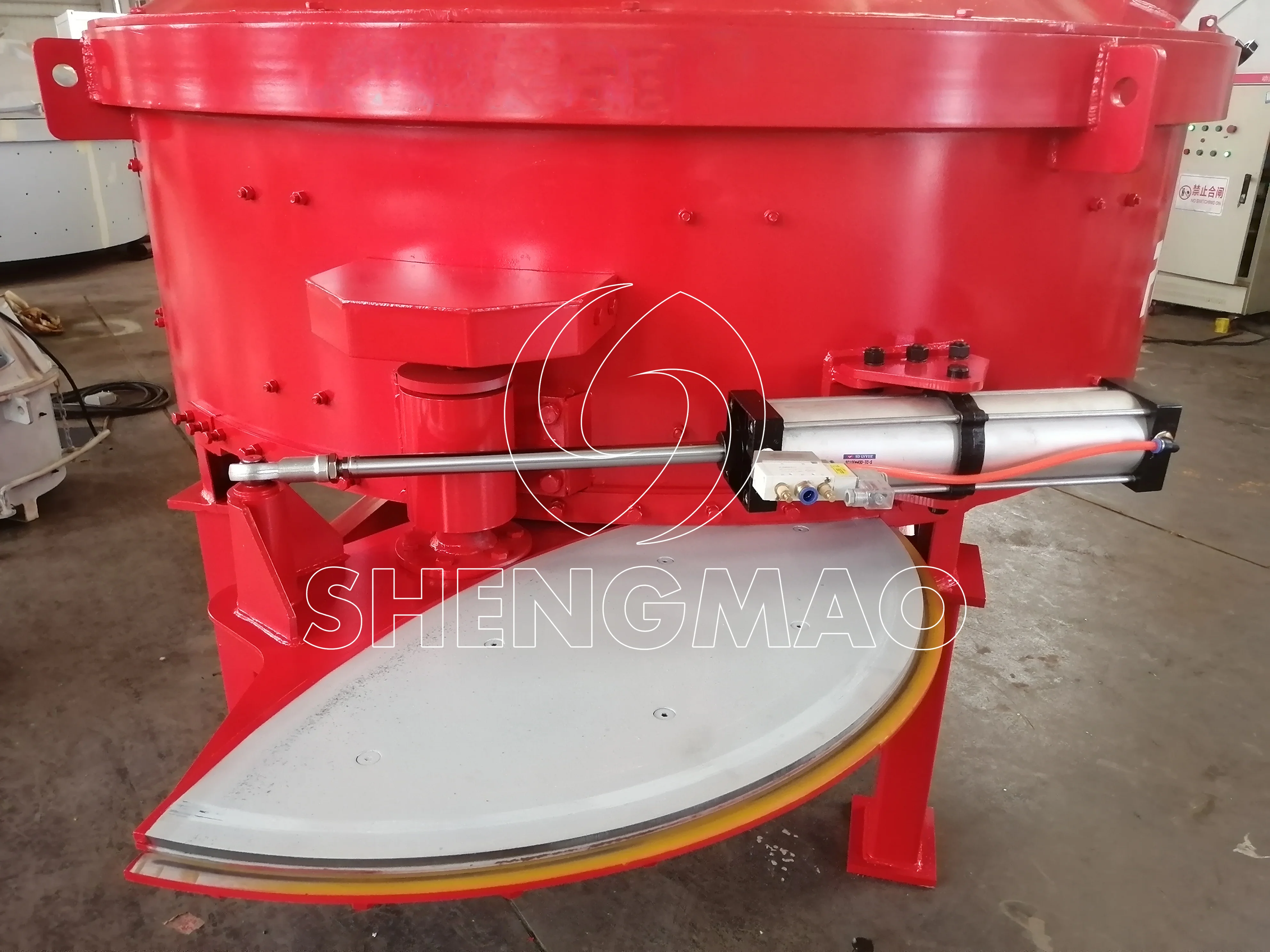 1000KG Pan Type Cement Mixer Refractory Pan Mixer On Sale