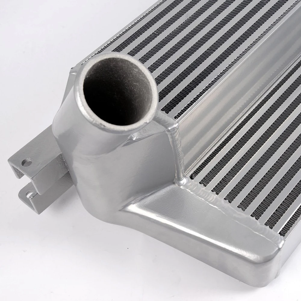 performance heavy duty all alloy tuning aluminum intercooler kits for Ford Mustang 2.3L EcoBoost Direct Bolt On 2015-2017