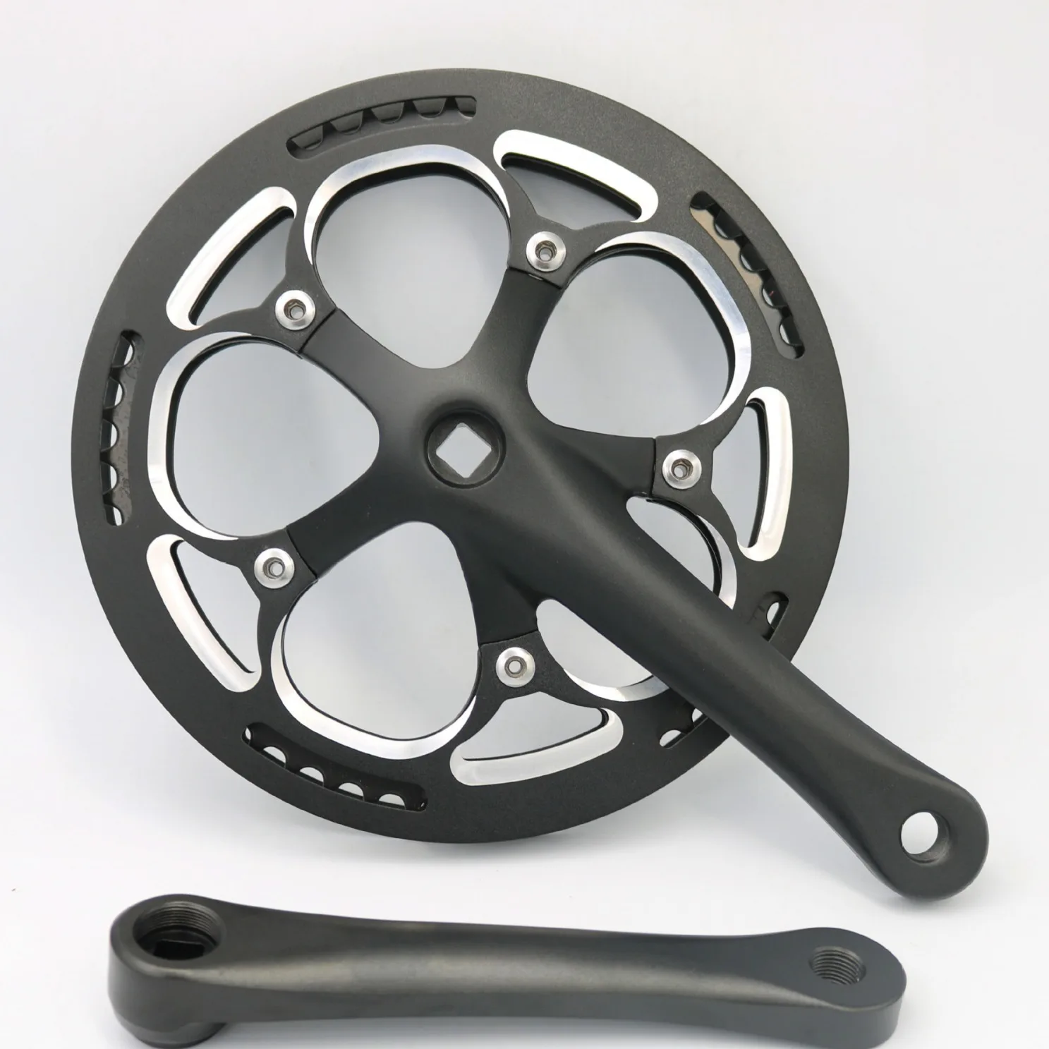 170mm bicycle sprocket 44T/46T/48T/52T bike  Assembly Bicycle crank and sprocket MTB Bicycle crank set