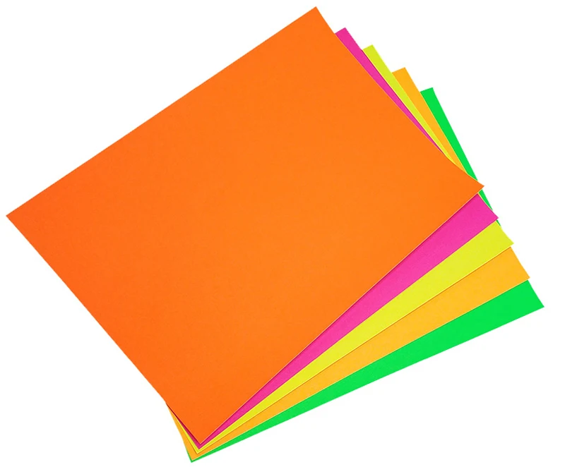 High Quality Custom Size Self Adhesive Fluorescent Vinyl Film