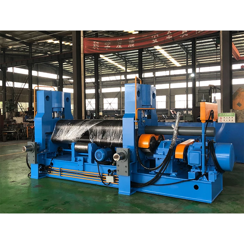 
Intelligent upper roll universal plate bending machine that can control the remaining plate 