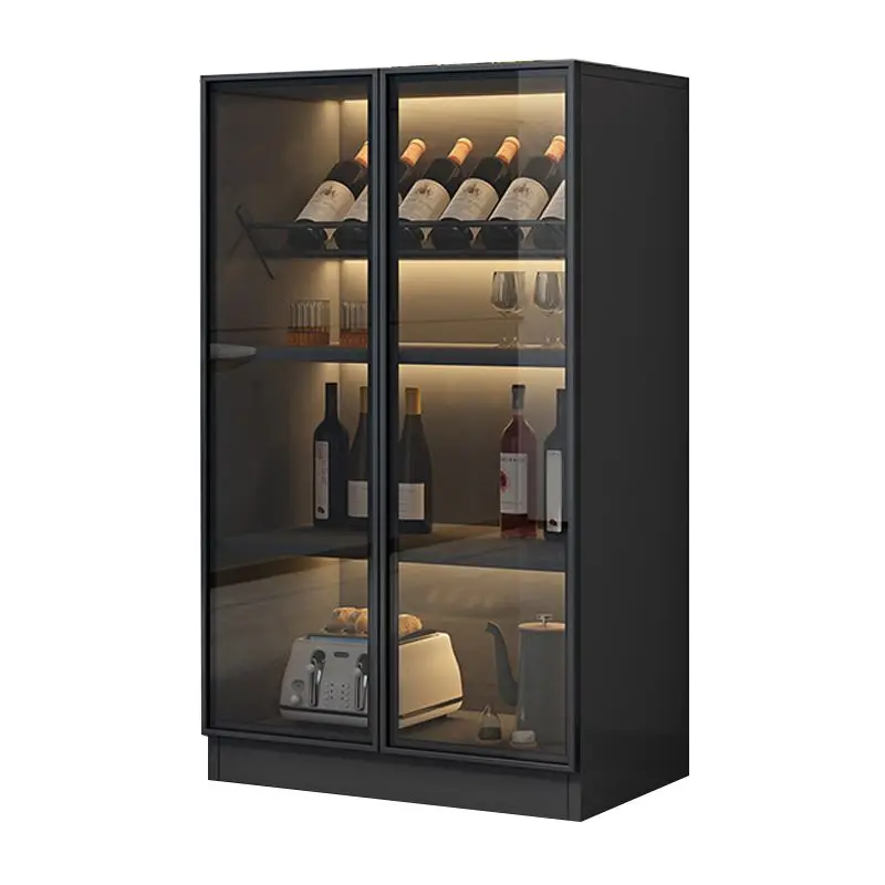 2023 New Wholesale Customized New Product Fashion Modern Living Room Furniture Wood Movable Clickable LED Light Coffee Table