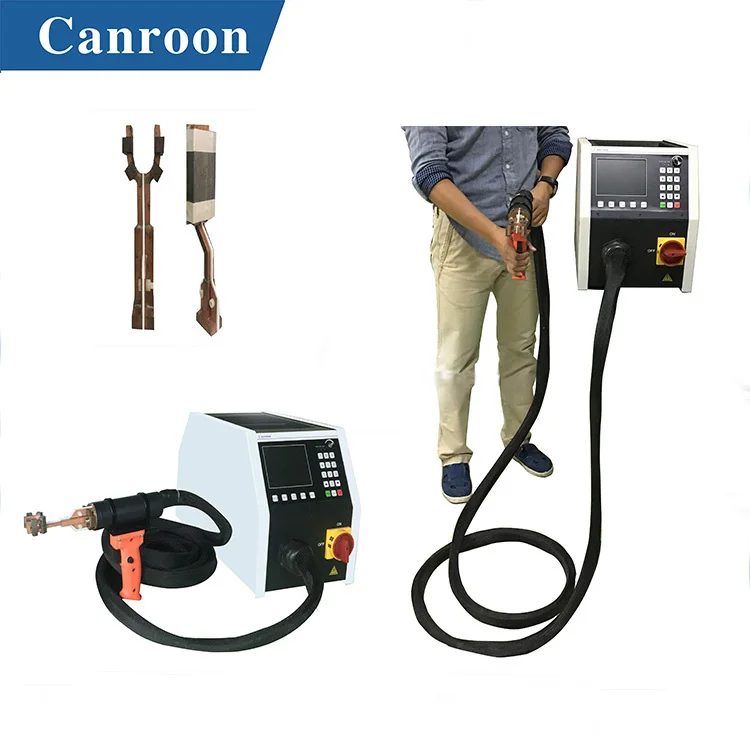 CE ISO handheld induction welding brazing equipment induction hardening heater